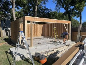 Custom Garage in Lake County, Illinois